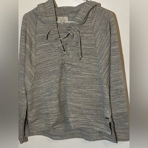 Lucky Brand Lace-up Hoodie